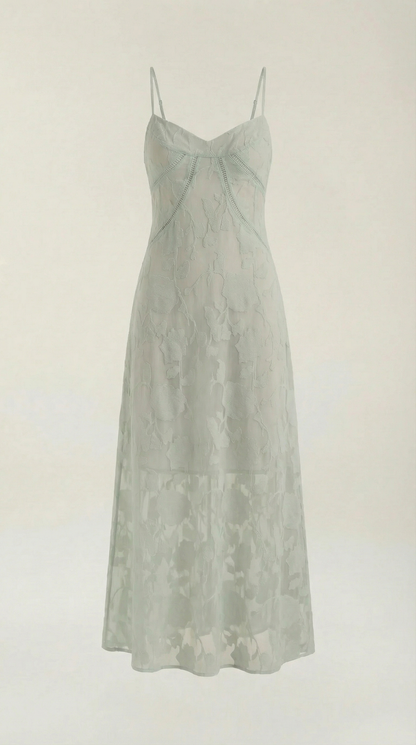 Romantic lace everyday maxi dress for women | Arabelle - 20
