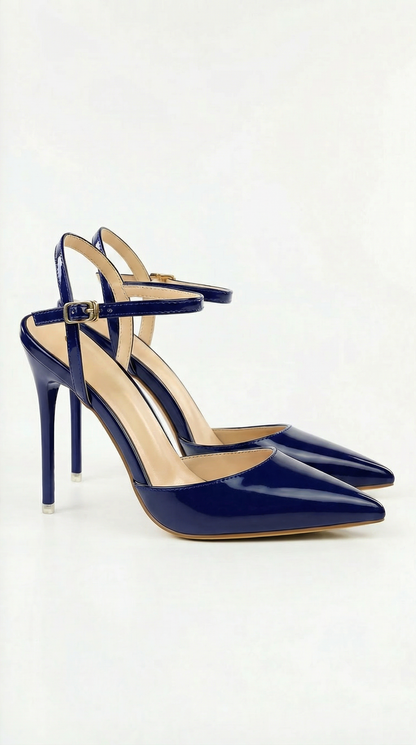 Elegant block-heel evening heels for women | Ashley - 16