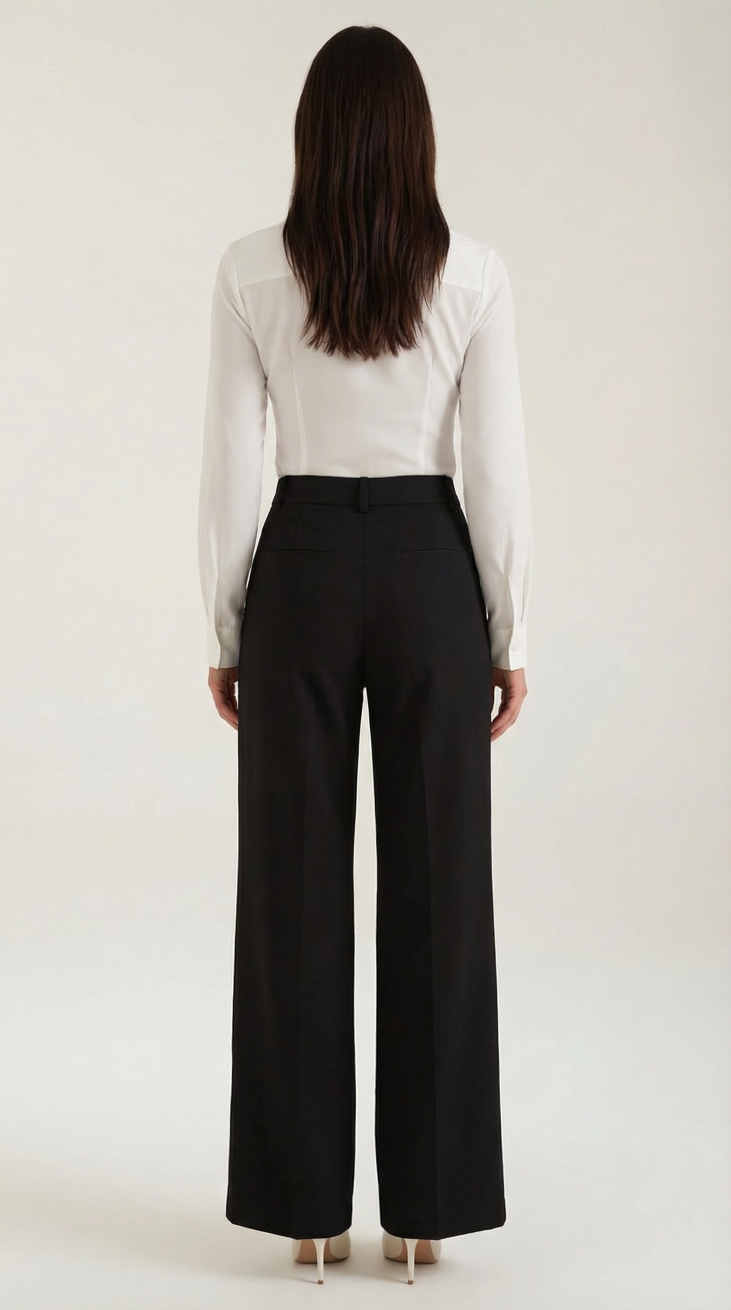 Relaxed wide-leg everyday trousers for women | Hazel - 4