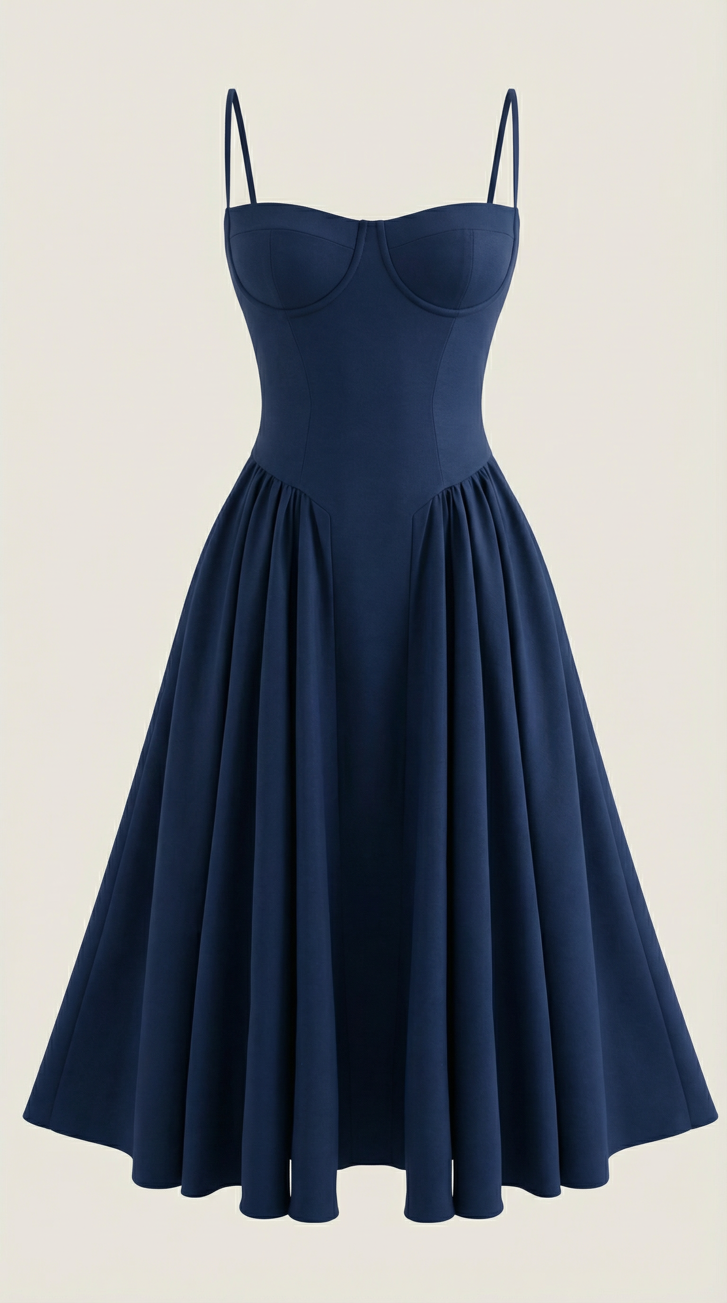 Elegant relaxed everyday midi dress for women | Odette - 20