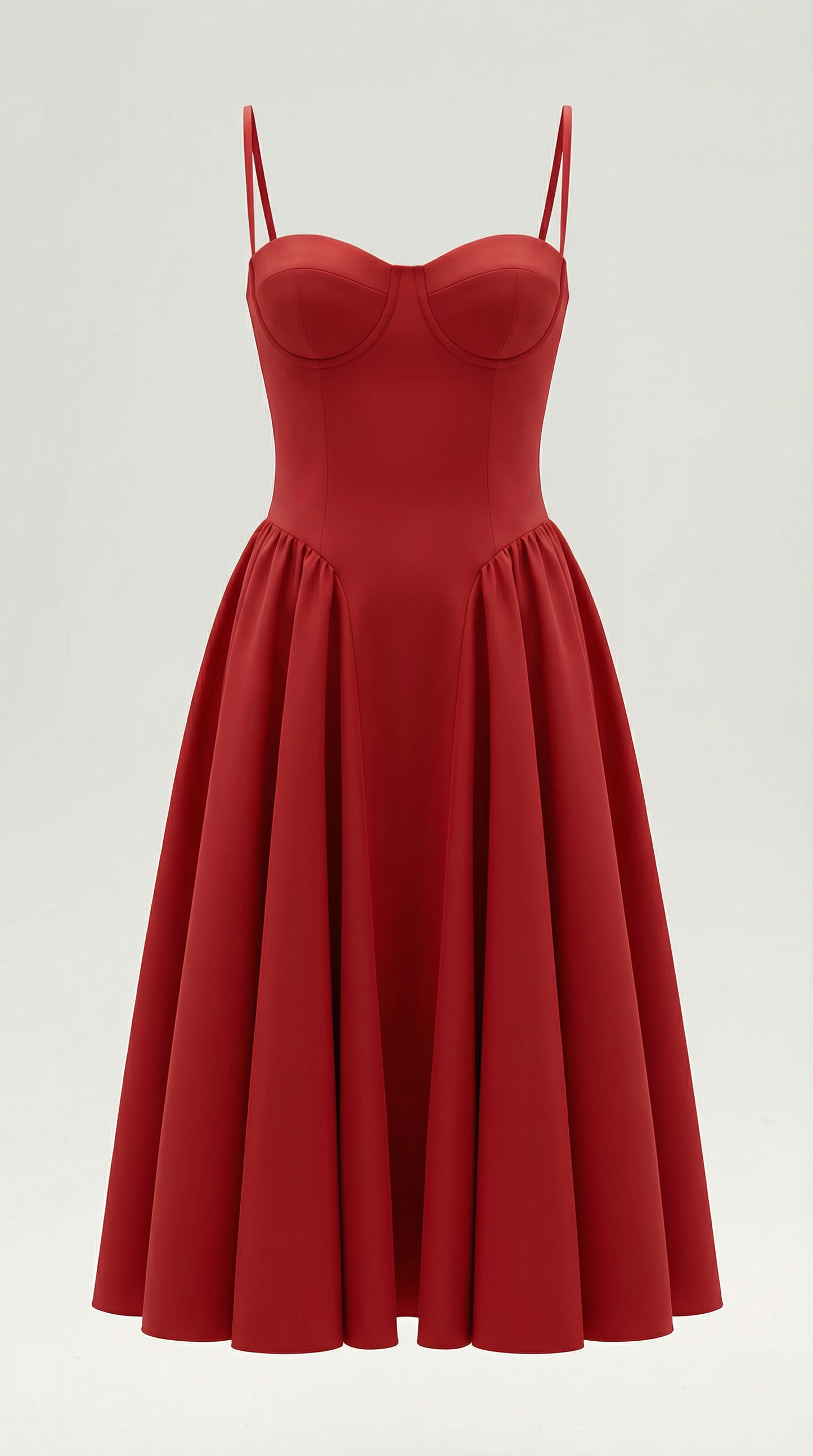 Elegant relaxed everyday midi dress for women | Odette - 25