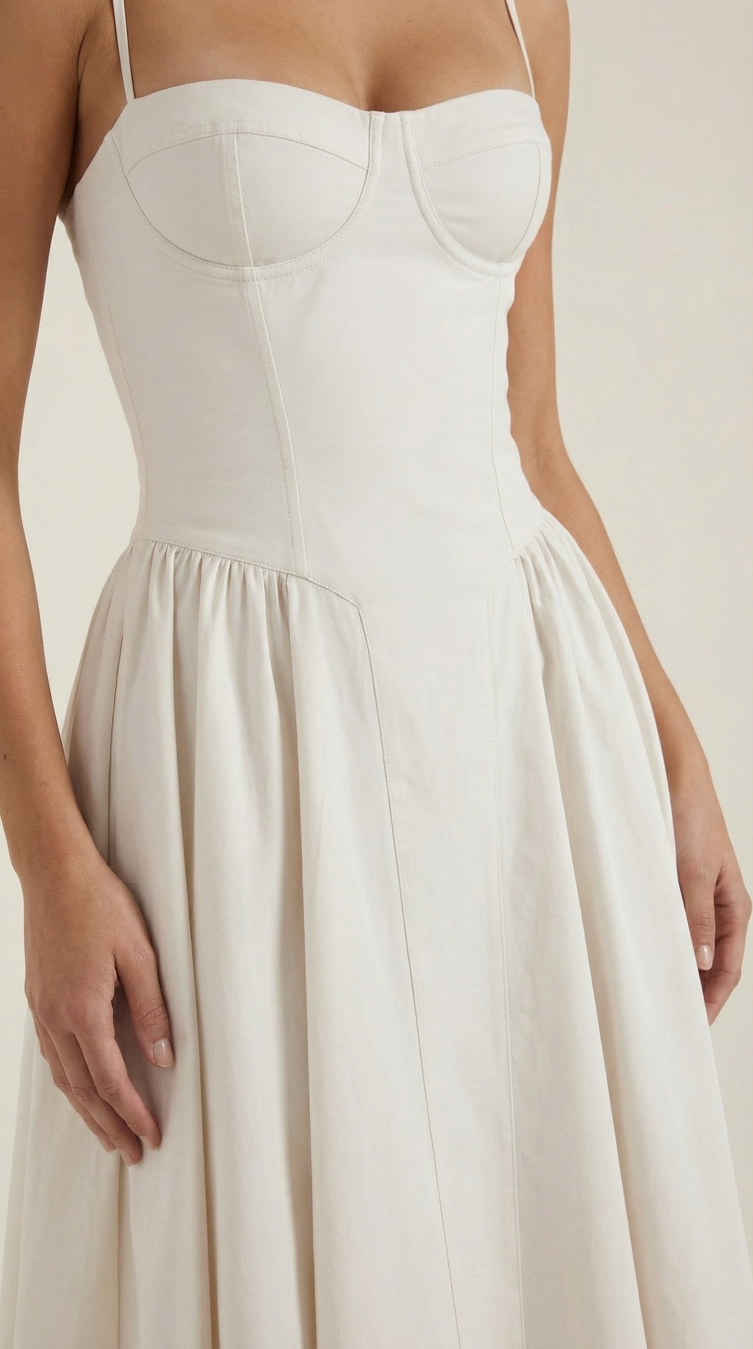 Elegant relaxed everyday midi dress for women | Odette - 13