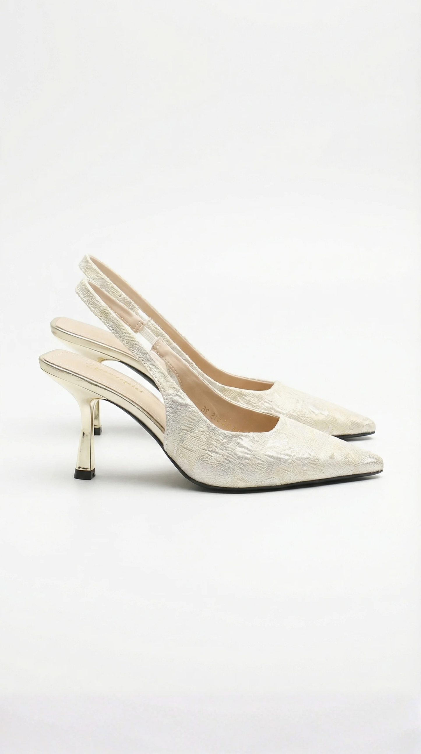 Elegant heeled leather sandals for women | Rachel - 7