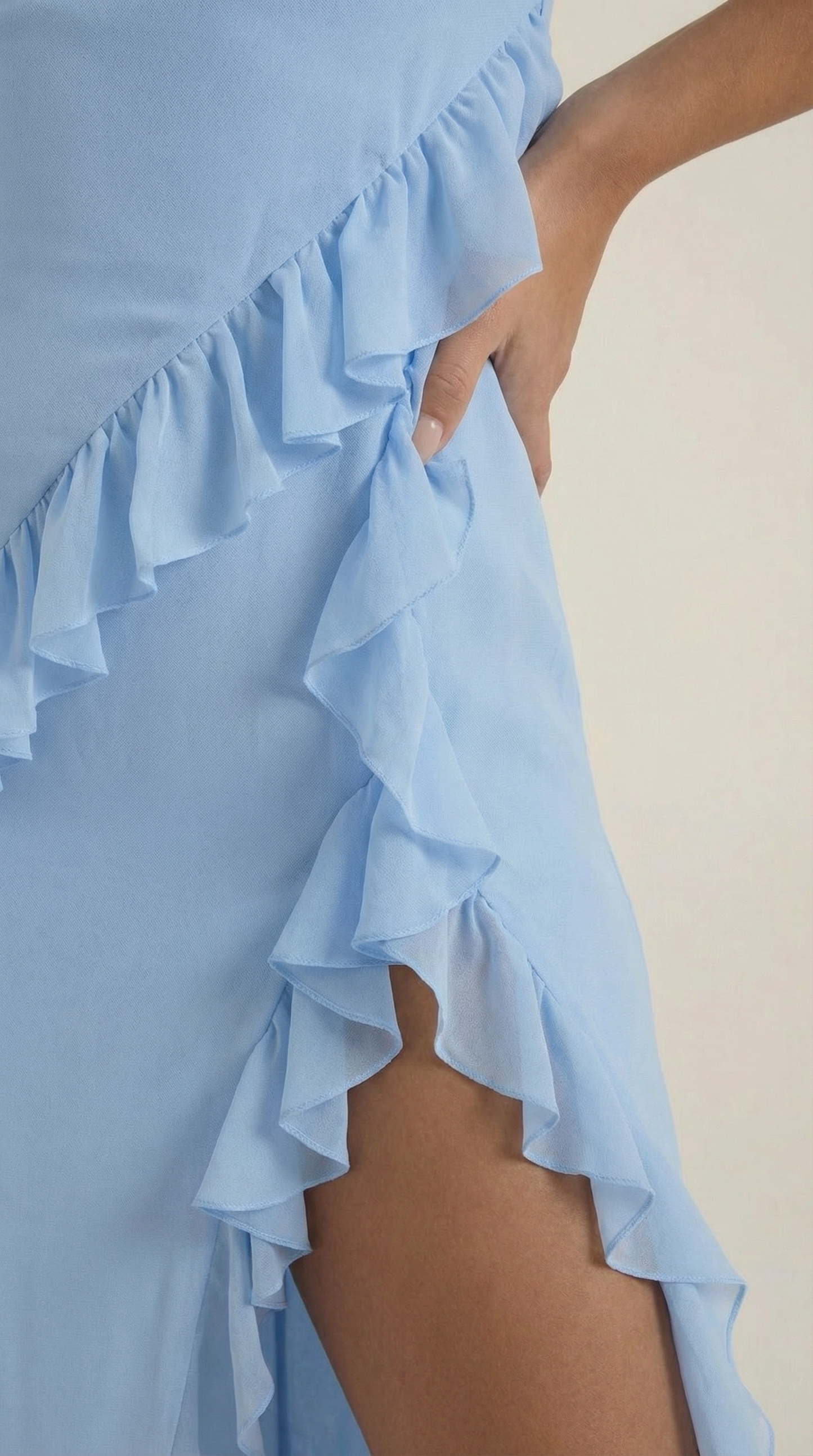 Elegant flowing everyday maxi dress for women | Susan - 8