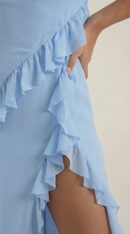 Elegant flowing everyday maxi dress for women | Susan - 8