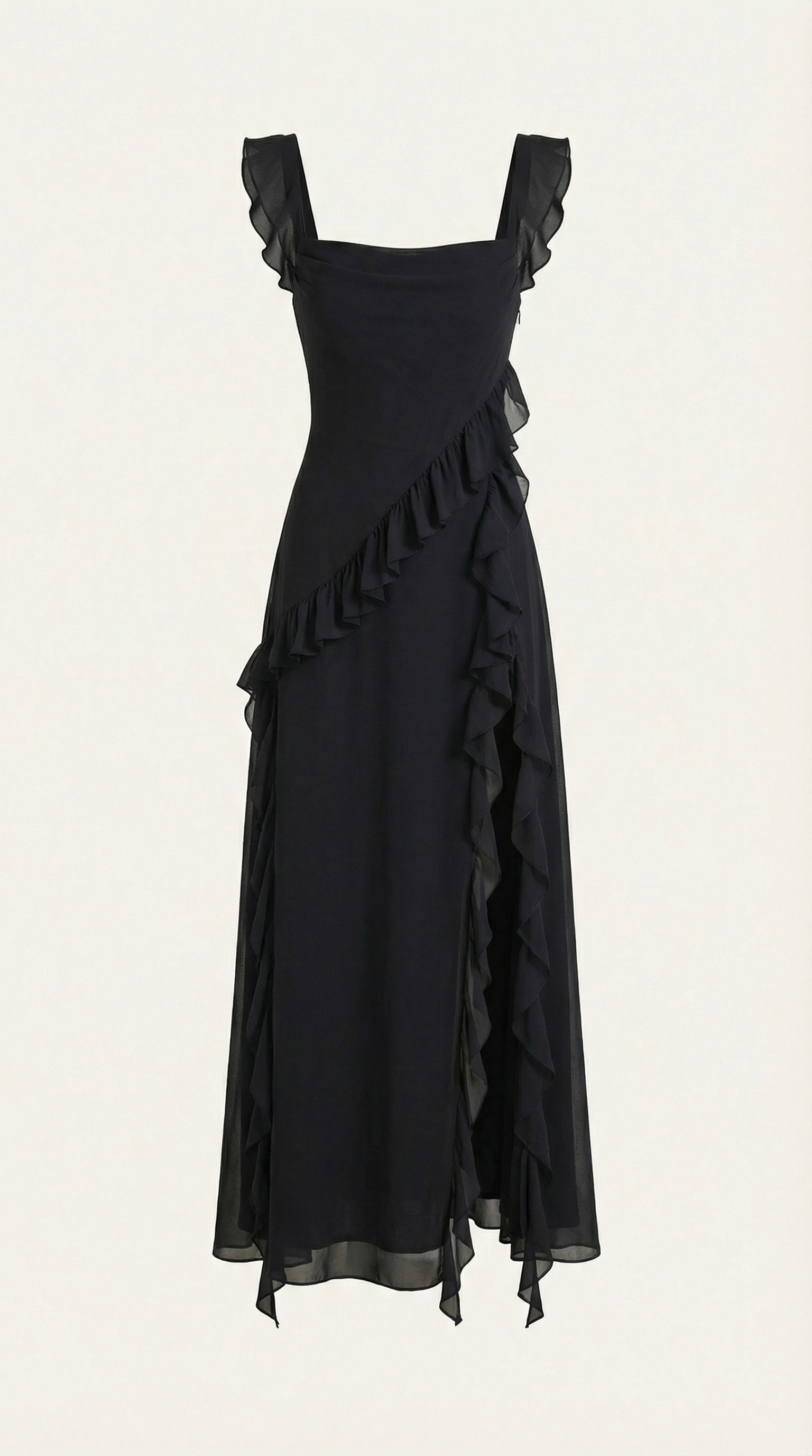 Elegant flowing everyday maxi dress for women | Susan - 30