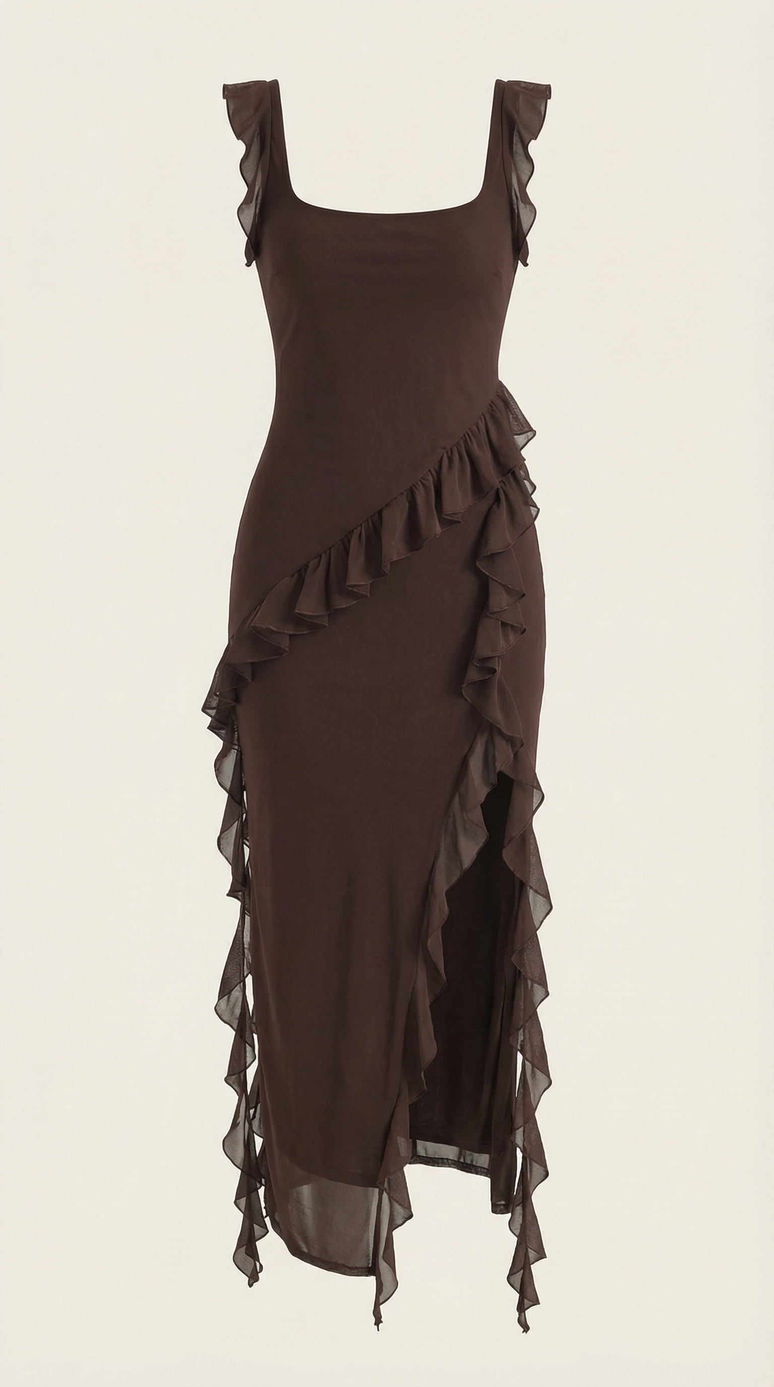 Elegant flowing everyday maxi dress for women | Susan - 5