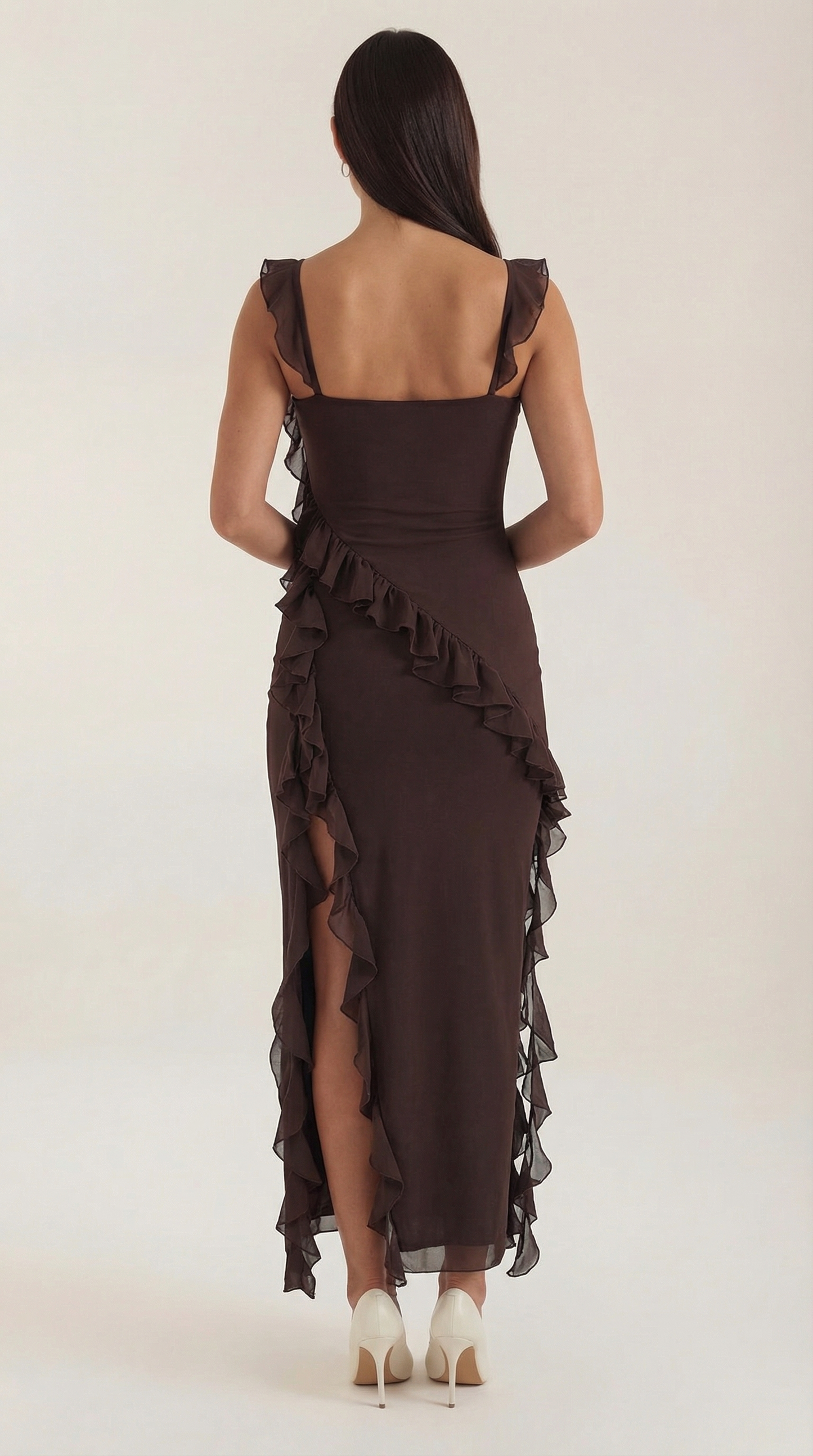 Elegant flowing everyday maxi dress for women | Susan - 4