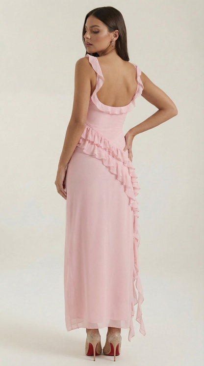 Elegant flowing everyday maxi dress for women | Susan - 24