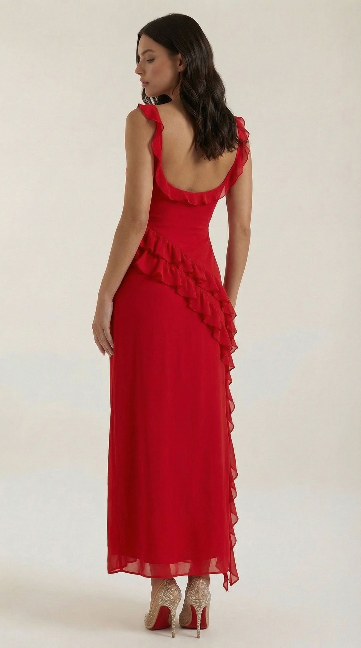 Elegant flowing everyday maxi dress for women | Susan - 14