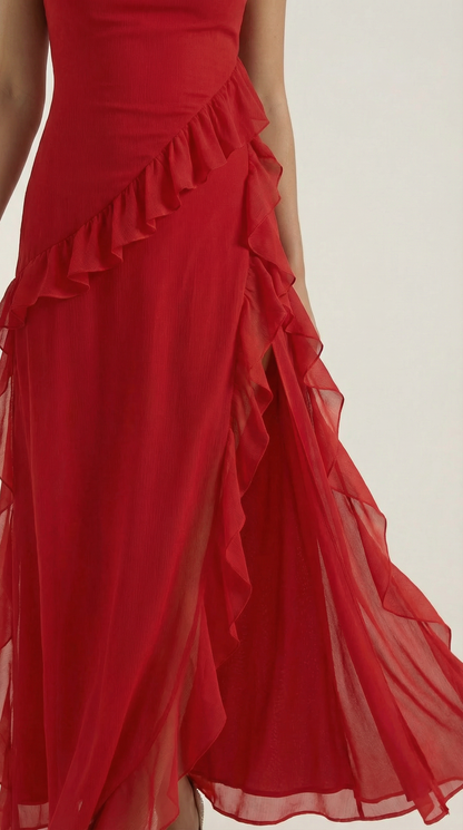Elegant flowing everyday maxi dress for women | Susan - 13