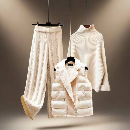 Cosy warm winter co-ord set for women | Christina - 1
