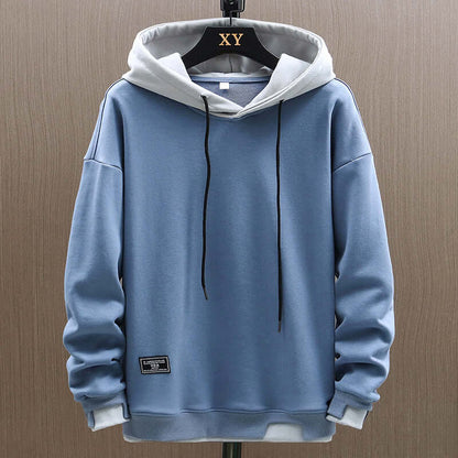 Two Tone Pullover Hoodie Trendy For Men | Kieran