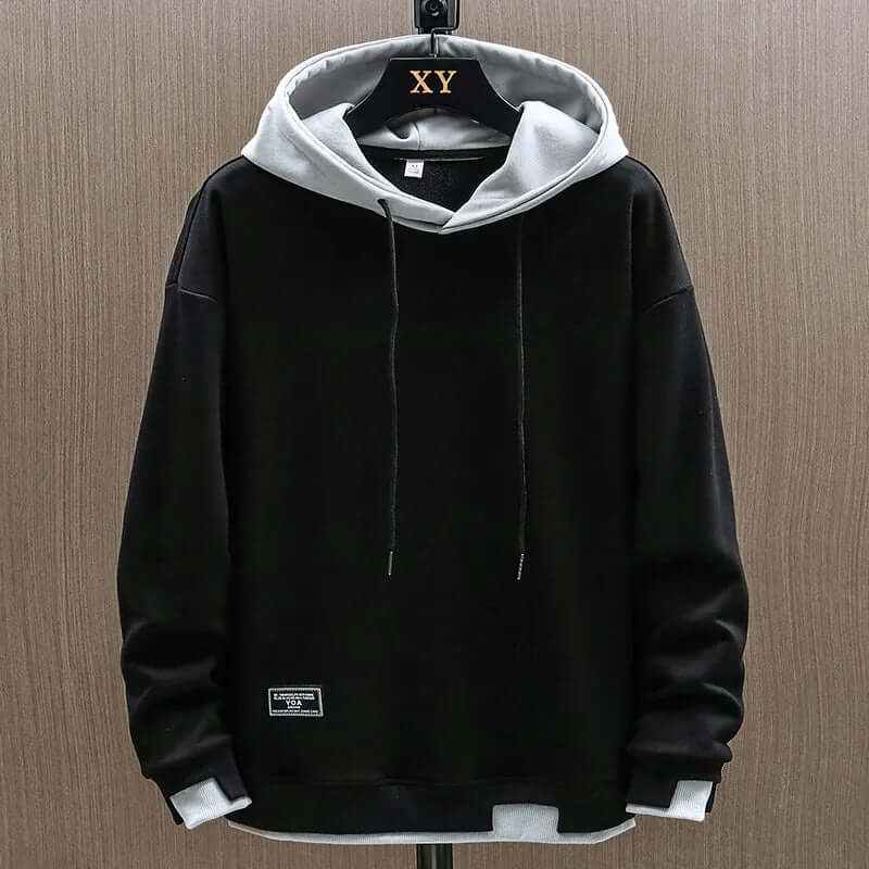 Two Tone Pullover Hoodie Trendy For Men | Kieran