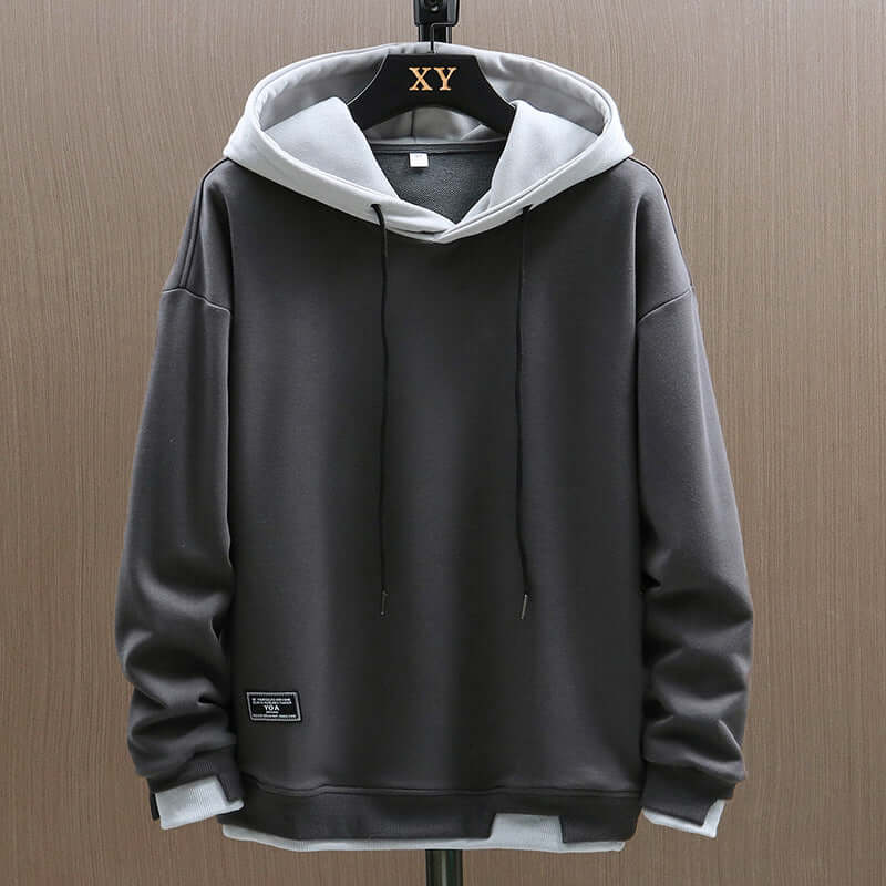 Two Tone Pullover Hoodie Trendy For Men | Kieran
