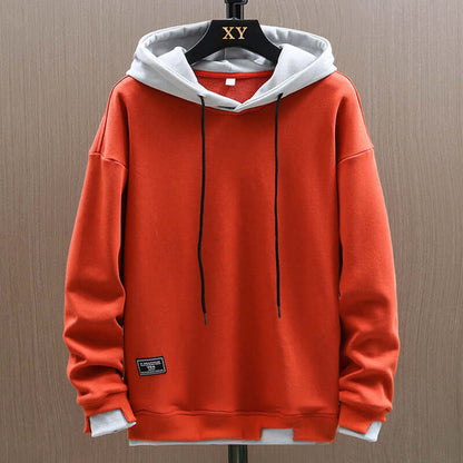 Two Tone Pullover Hoodie Trendy For Men | Kieran