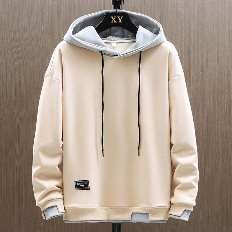 Two Tone Pullover Hoodie Trendy For Men | Kieran