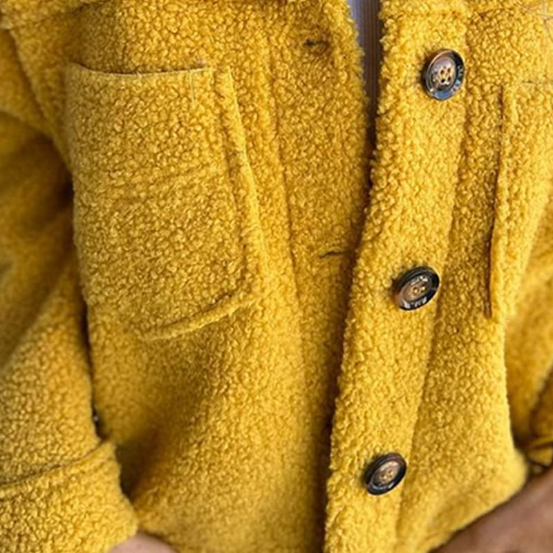 Button Front Cosy Jacket Stylish For Women | Jess
