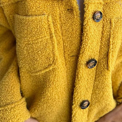 Button Front Cosy Jacket Stylish For Women | Jess