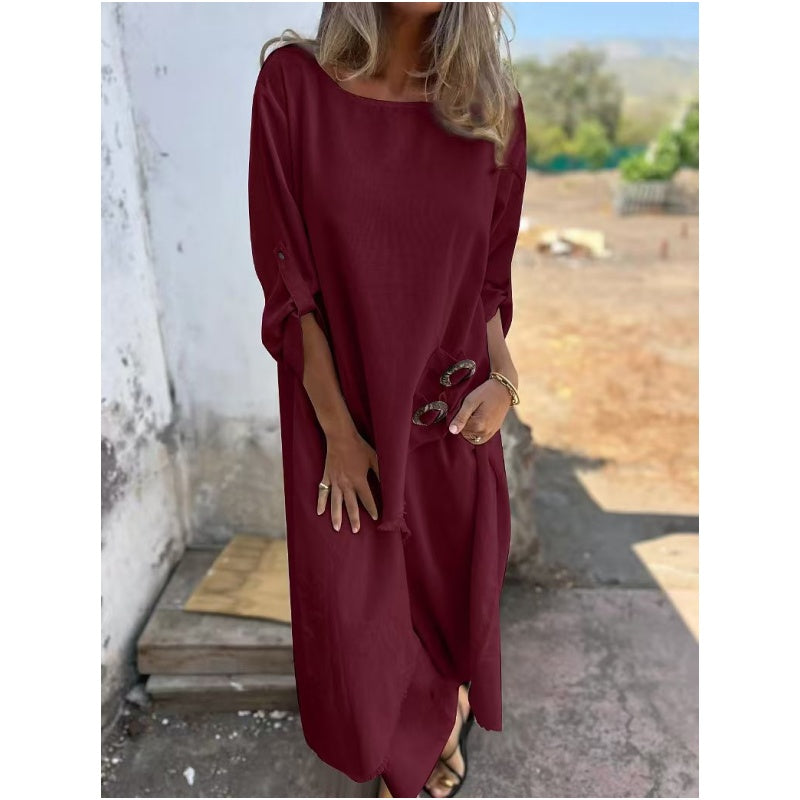 Relaxed linen everyday co-ord set for women - 4