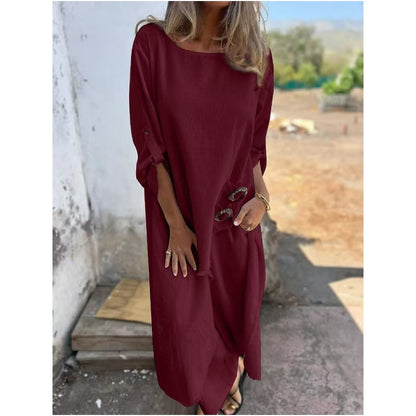 Relaxed linen everyday co-ord set for women - 4