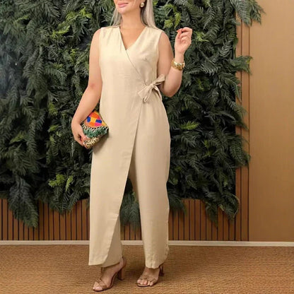 Stylish everyday elegant casual jumpsuit for women | Rosamund -2