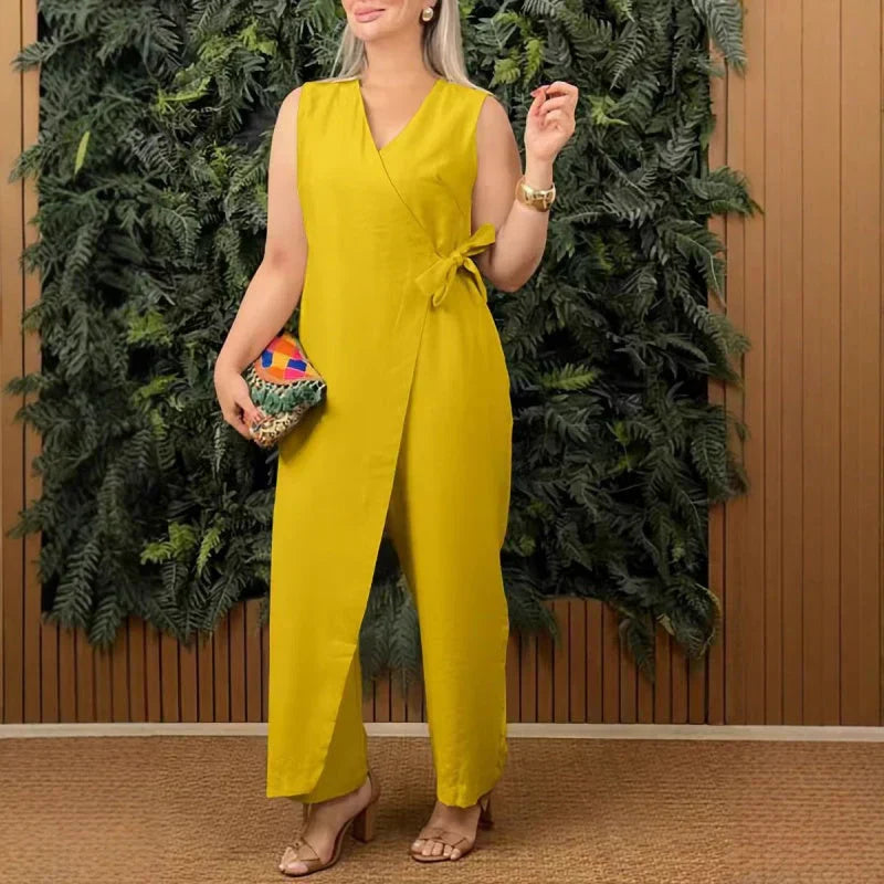 Stylish everyday elegant casual jumpsuit for women | Rosamund -5