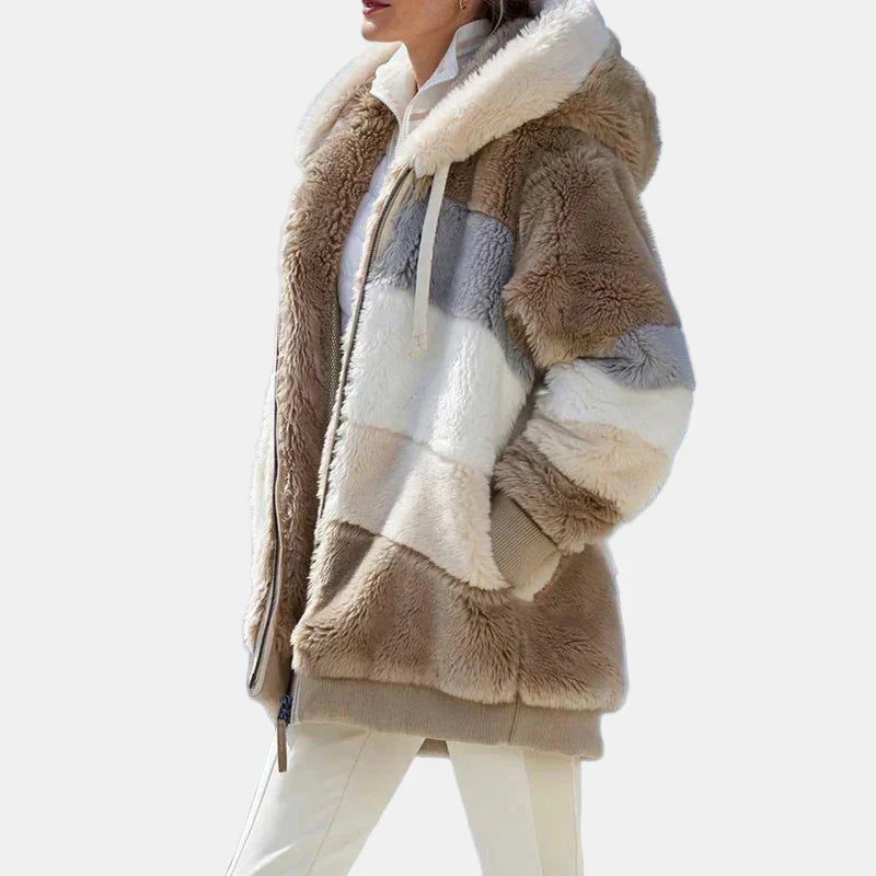 Classic everyday casual warm jacket for women | Vivienne -3