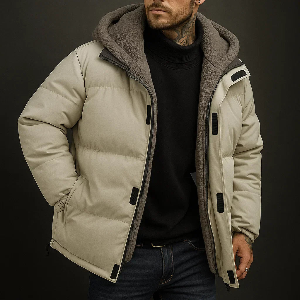 Hooded Padded Jacket Stylish for Men | Ronan