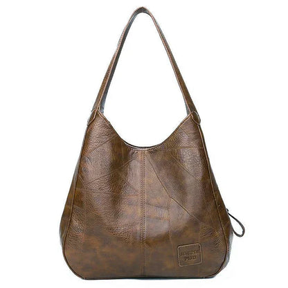 Classic vintage everyday leather handbag for women | Carmen -4