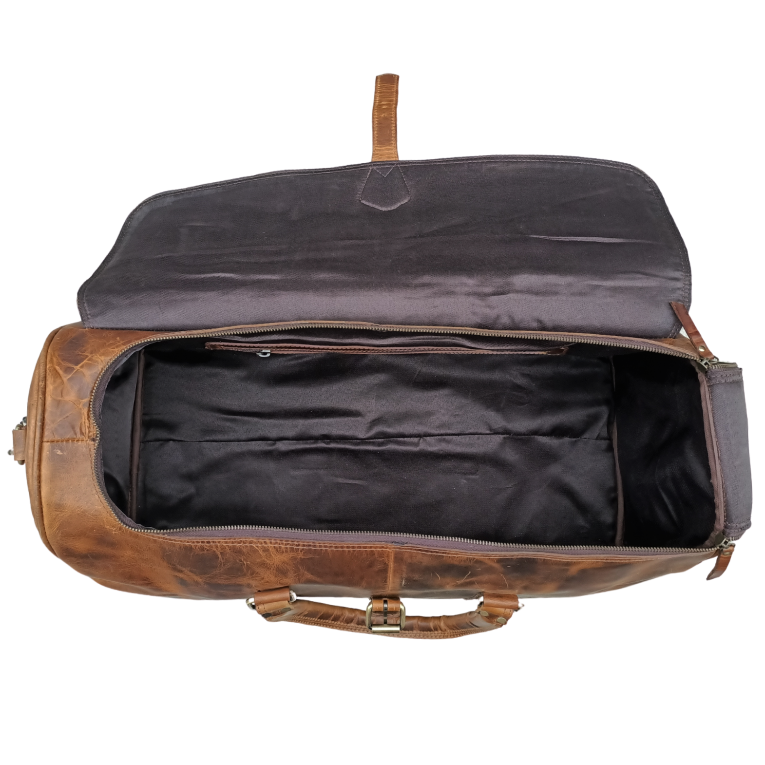 Classic structured everyday hard wax travel bag for women -7