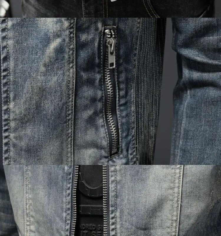 Retro Zip Front Jacket Stylish For Men | Matteo