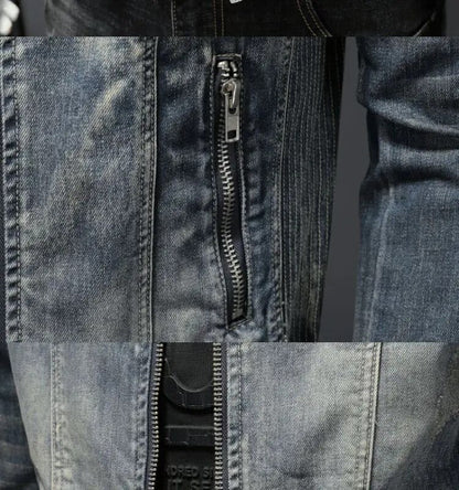 Retro Zip Front Jacket Stylish For Men | Matteo