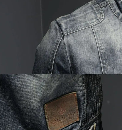Retro Zip Front Jacket Stylish For Men | Matteo