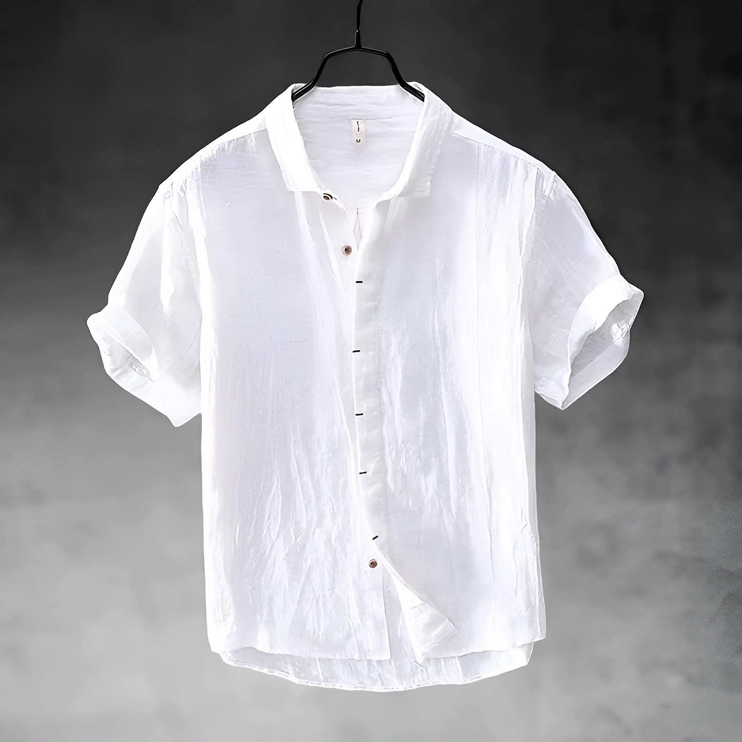 Breathable linen everyday shirt for men | Pacific - 4