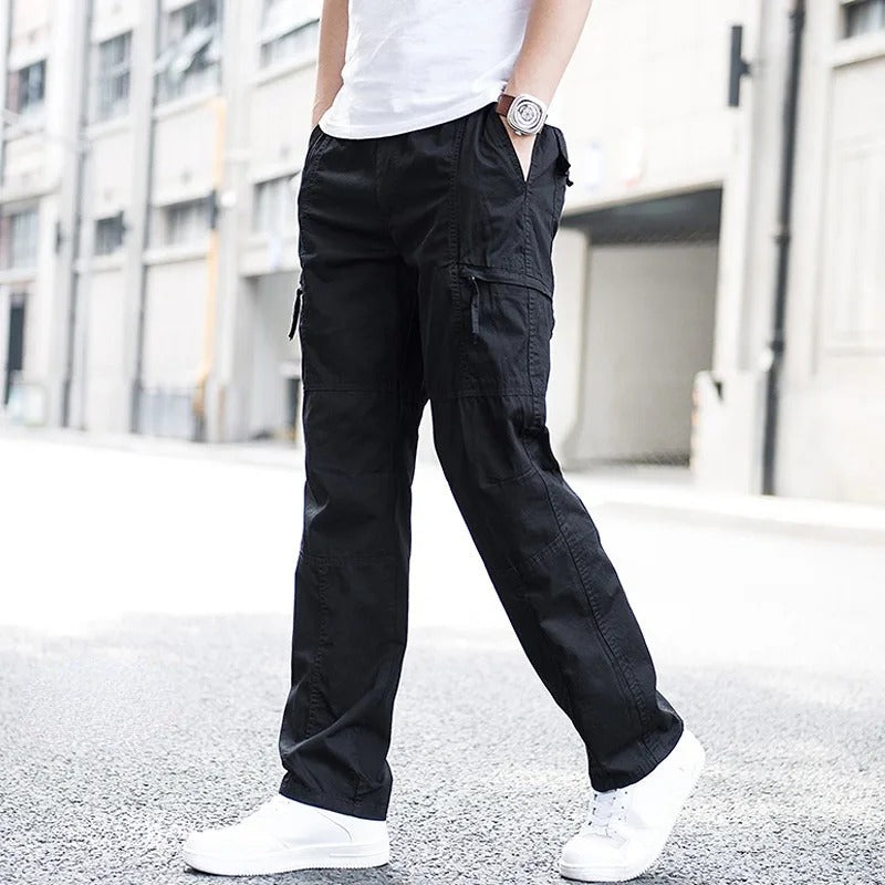 Relaxed fit everyday cargo trousers for men | Hampton - 8