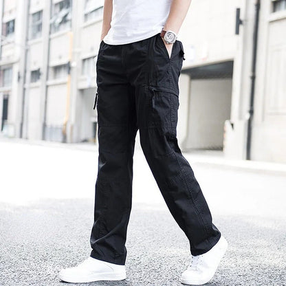 Relaxed fit everyday cargo trousers for men | Hampton - 8