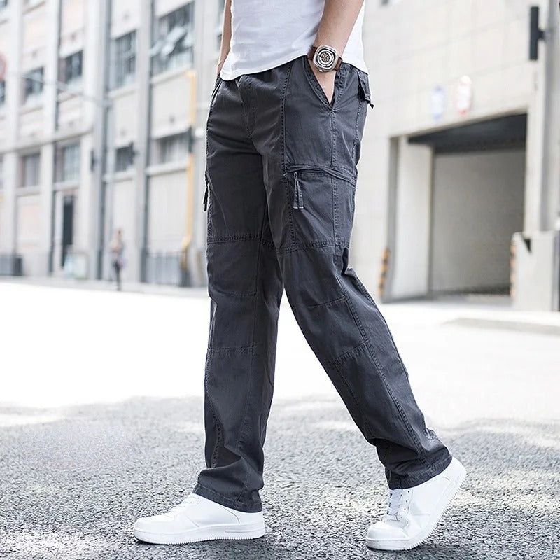 Relaxed fit everyday cargo trousers for men | Hampton - 11