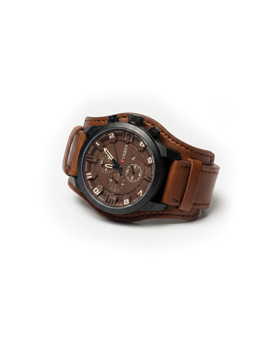 Classic leather strap wristwatch for men | Legacy - 1