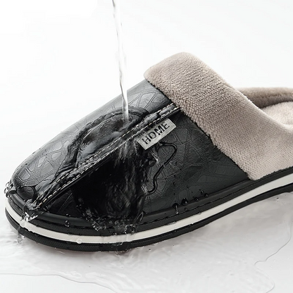 Lined Slip On Indoor Slippers Cozy For Men | Alaric
