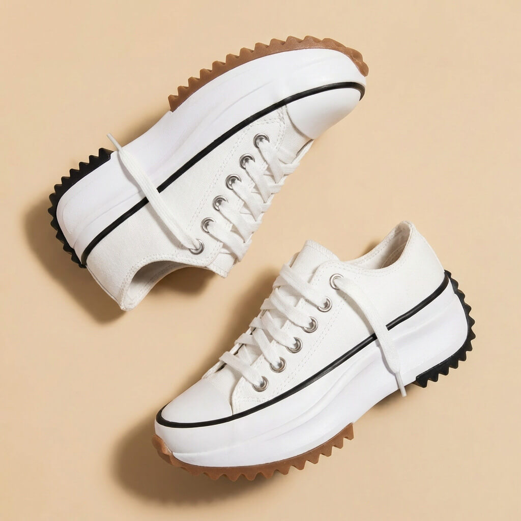 Chunky platform everyday trainers for women | Eva - 4