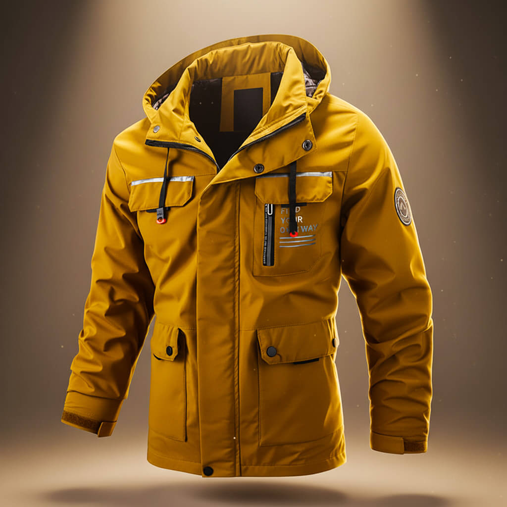 Warm hooded everyday jacket for men | Explorer - 6